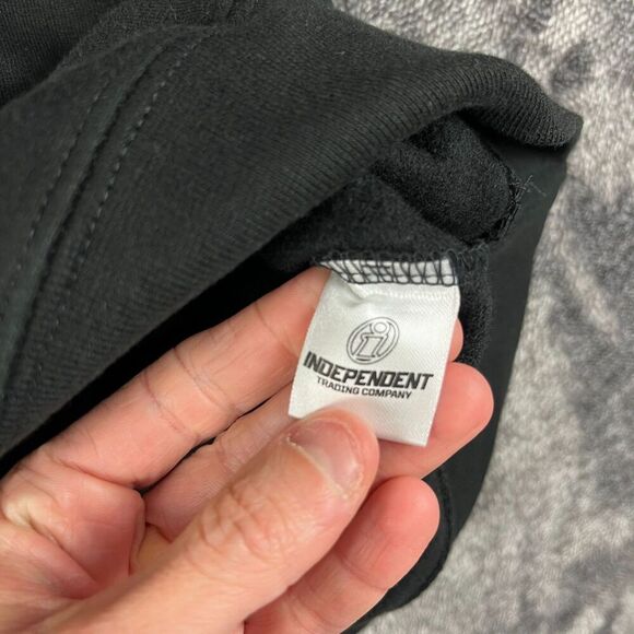 Anti Social Social Club Torn Pages Of Story Hoodie Sweatshirt Men's S Black NWT - Picture 4 of 12